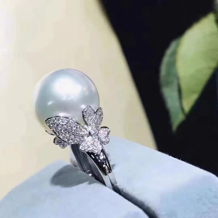 【Collection 2】Silver Pendant and Ring (without Pearl, without Chain)