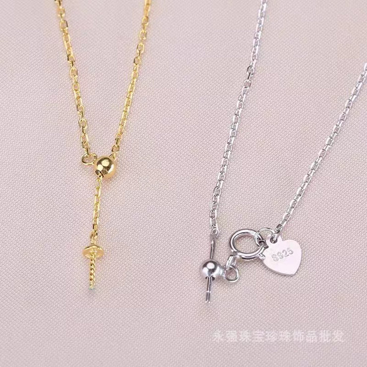 【Collection 2】Silver Pendant and Ring (without Pearl, without Chain)
