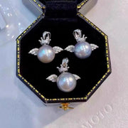 【Collection 2】Silver Pendant and Ring (without Pearl, without Chain)