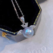 【Collection 2】Silver Pendant and Ring (without Pearl, without Chain)