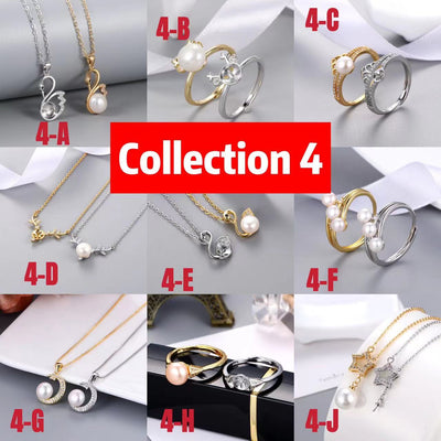 【Collecton 4】Pendant or Ring Holder （without Chain, without Pearl）
