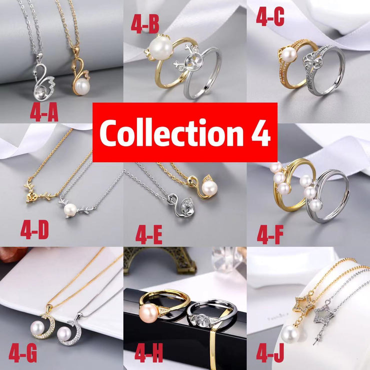 【Collecton 4】Pendant or Ring Holder （without Chain, without Pearl）