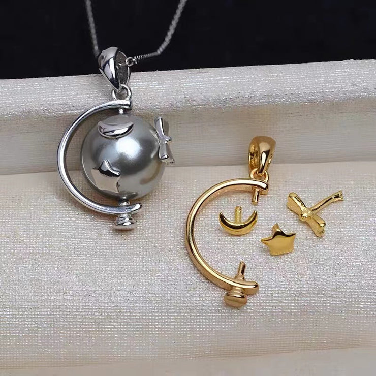 【S925 Silver Collection】Necklace Pendant Accessories (without Chain or Pearl)