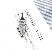 【Cage Collection】Silver-Color Alloy Pearl Cage (without Pearl or Chain)