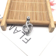 【Cage Collection】Silver-Color Alloy Pearl Cage (without Pearl or Chain)