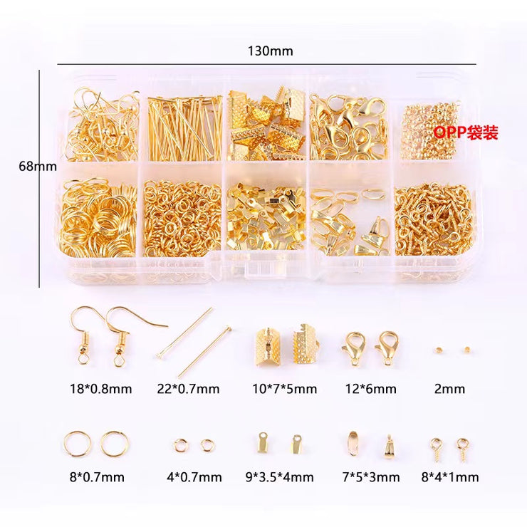 【DIY Basic Accessories Set】Handmade Homemade Jewelry Accessories Material Package Jewelry Tool Set