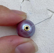 【Sterling Silver】N016 Edison Slider(purple pink white)