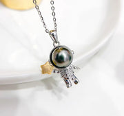 【Copper settings 】-Astronaut pendant without Chain or Pearl